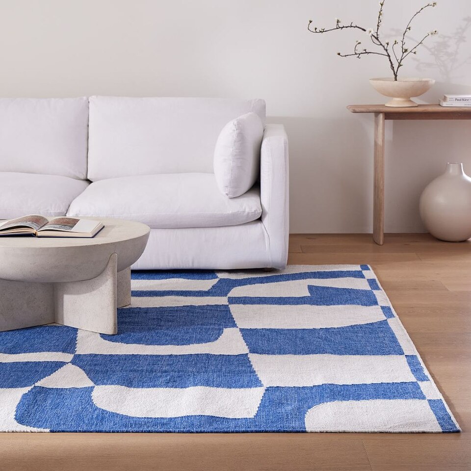 Poolside Geo Indoor/Outdoor Rug West Elm UK